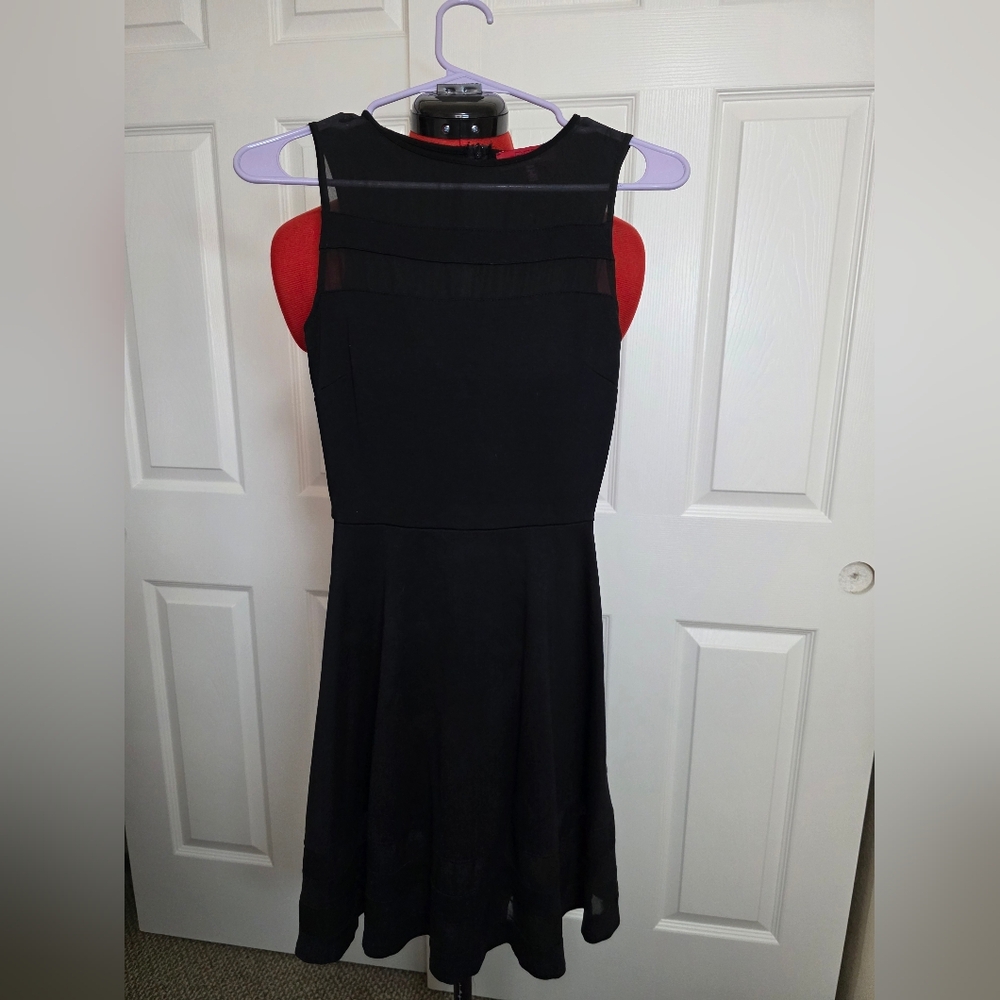 Saks Fifth Avenue Chic Black Mini Dress